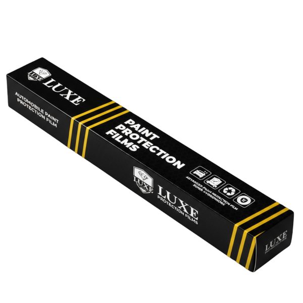 LUXE Black Series paint protection film carton