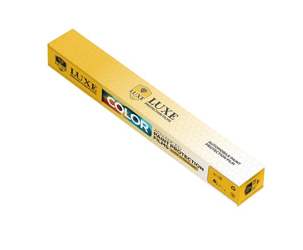 LUXE Color Series paint protection film carton