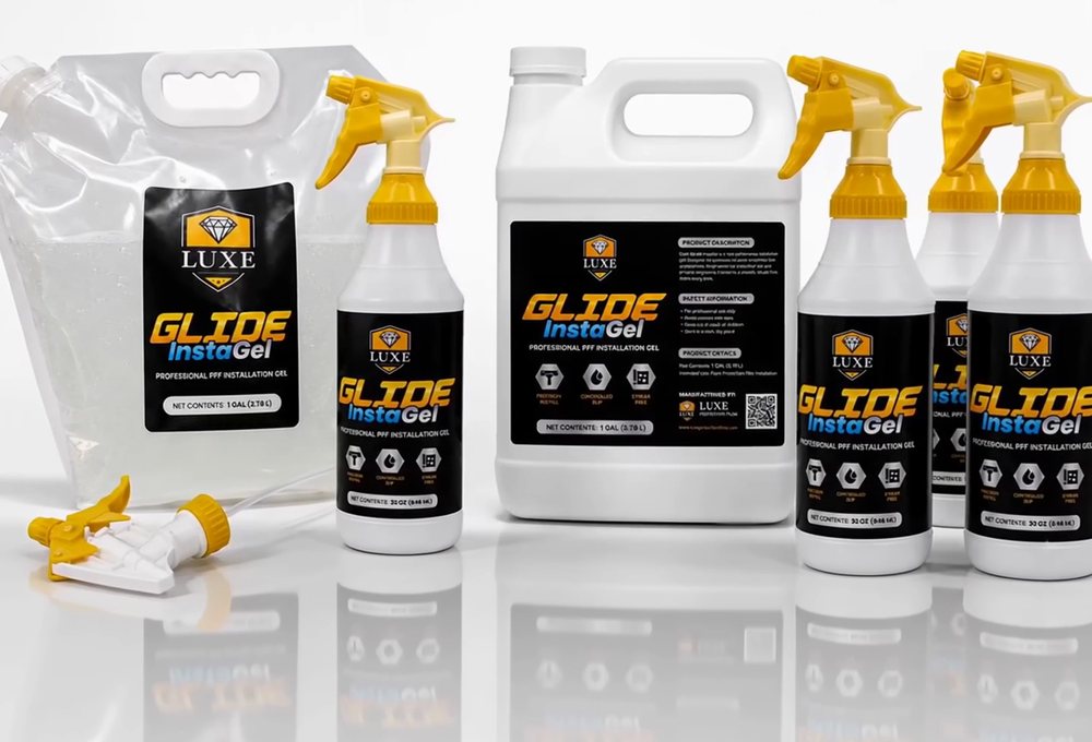 The LUXE Glide InstaGel range